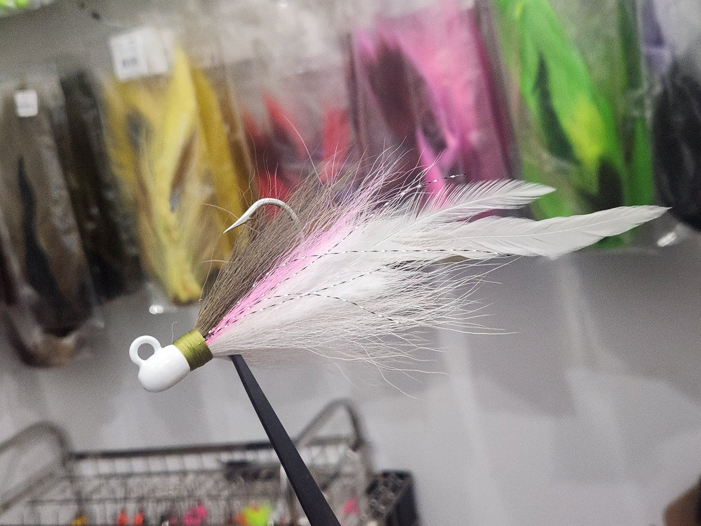 Bunker custom bucktail jig